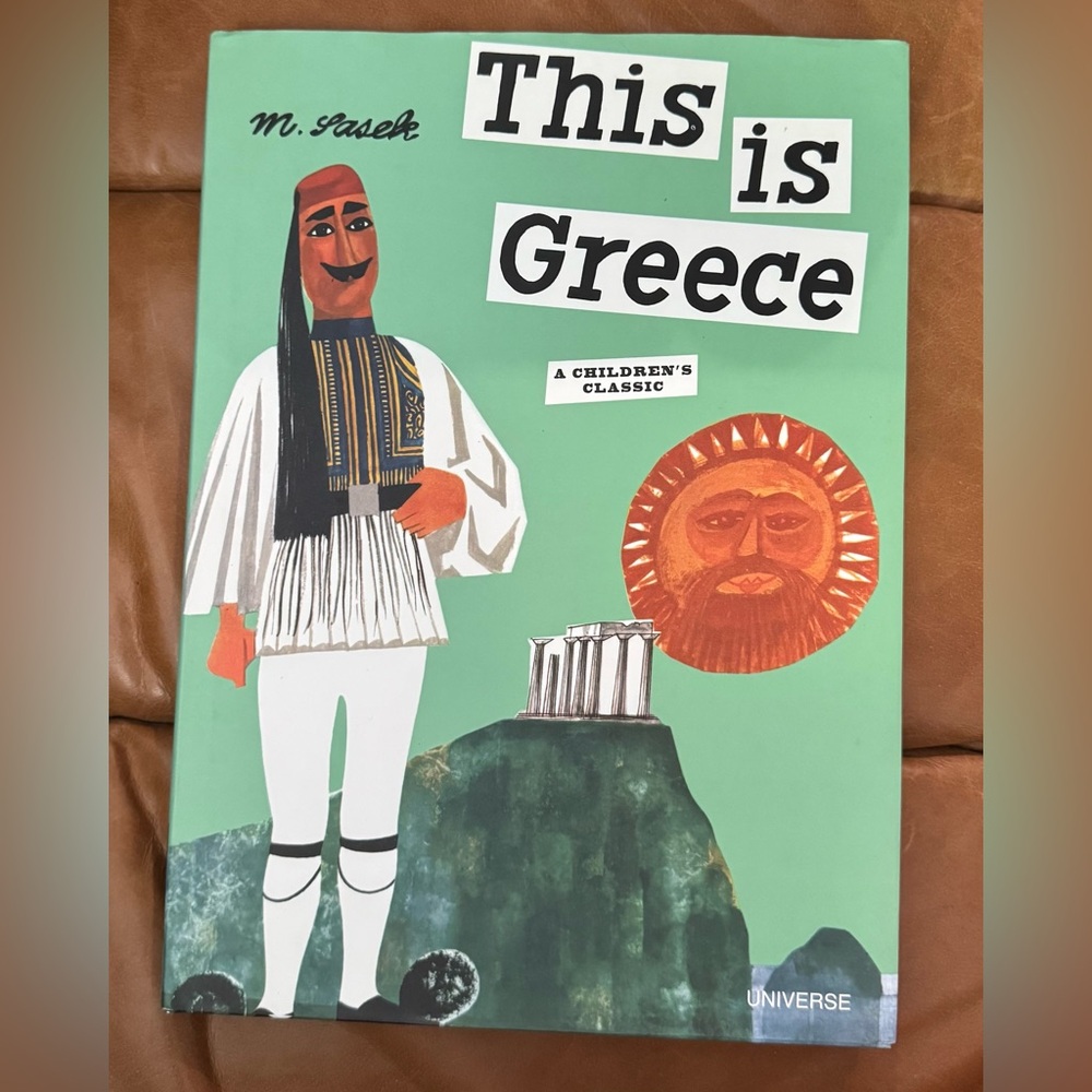 3/$20💕 🆕 THIS IS GREECE travel history fun mid century graphics for all ages